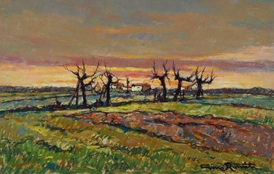Campagna al Tramonto