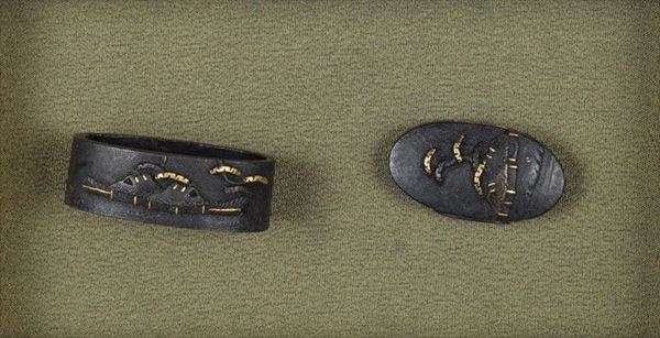 Fuji Kashira                                                                                          (Giappone, Edo                                     )  - Auction Armi antiche e Militaria - Galleria Pananti Casa d'Aste
