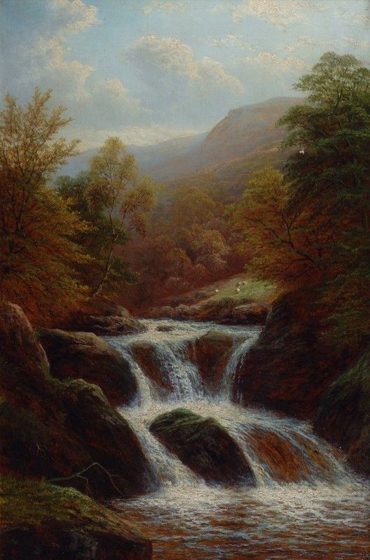 Anonimo, XIX sec. : Walls on the Llujwy  - Auction AUTORI DEL XIX E XX SEC - Galleria Pananti Casa d'Aste