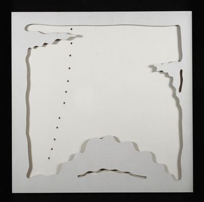 Concetto Spaziale - "teatrino (bianco)"