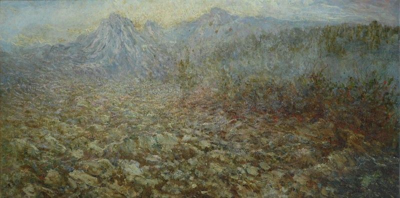 Anonimo, XX Sec. - Paesaggio Montano