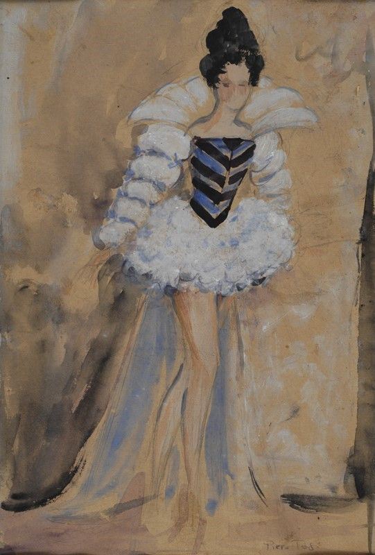 Piero Tosi - Figura in Costume