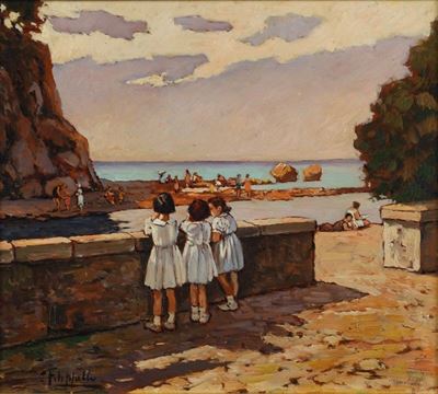 Bambine sul Lungomare