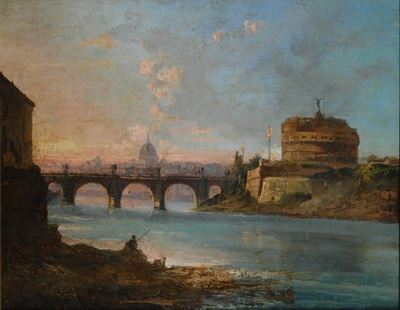 Vista del Tevere All'altezza di Castel Sant'angelo