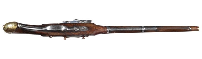 Pistola a Ripetizione a Pietra Focaia