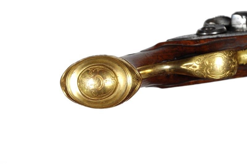 Coppia di Pistole a Pietra Focaia