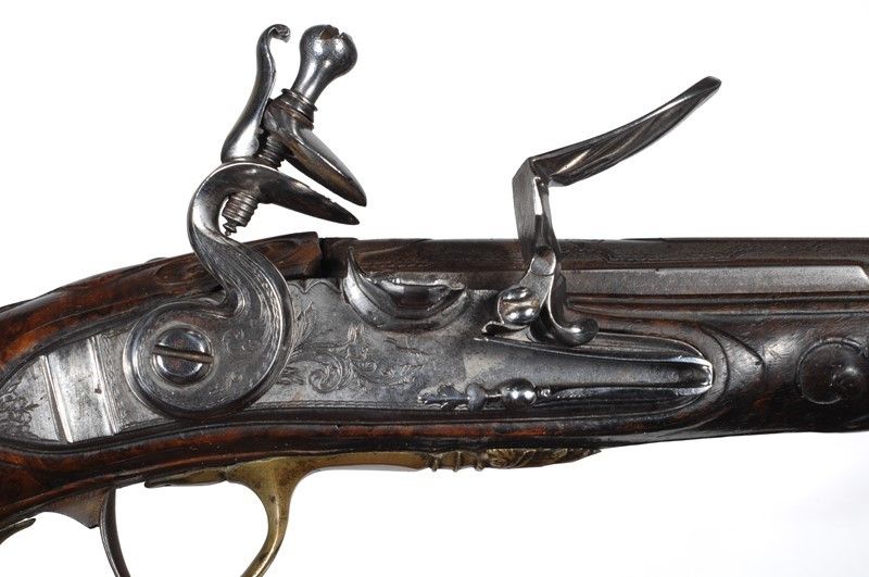 Coppia di Pistole a Pietra Focaia