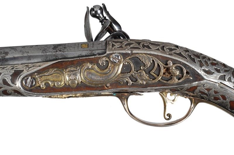 Coppia di Pistole a Pietra Focaia