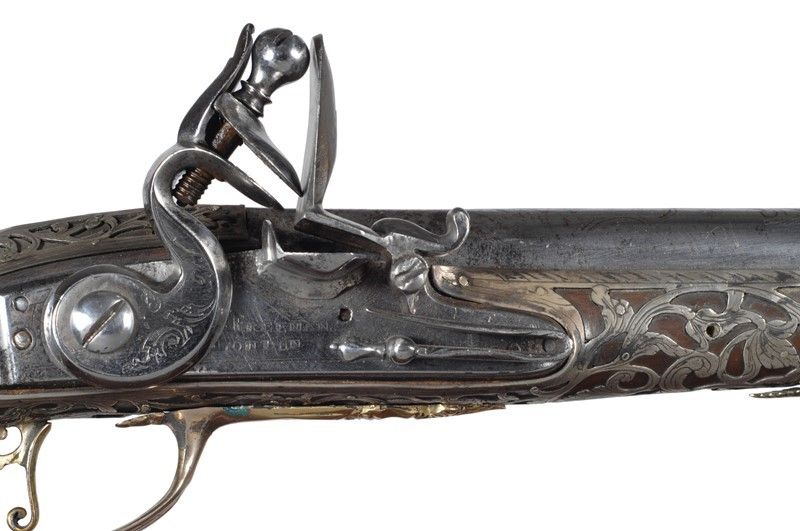 Coppia di Pistole a Pietra Focaia