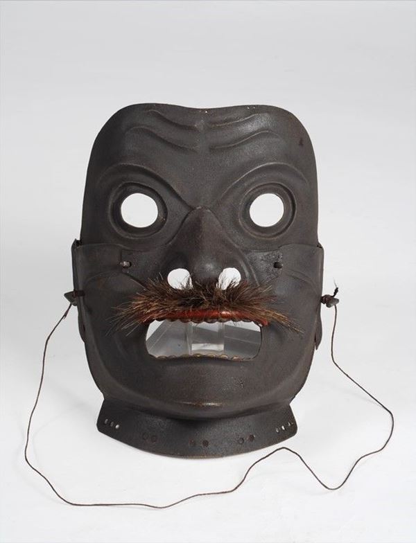 Maschera da Samurai                                                                                   (Giappone, Edo                                     )  - Asta Armi antiche e Militaria - Galleria Pananti Casa d'Aste