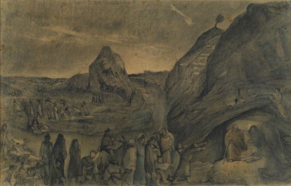 Giuseppe Piombanti : Natività  - Auction Arte Moderna e Contemporanea - III - Galleria Pananti Casa d'Aste
