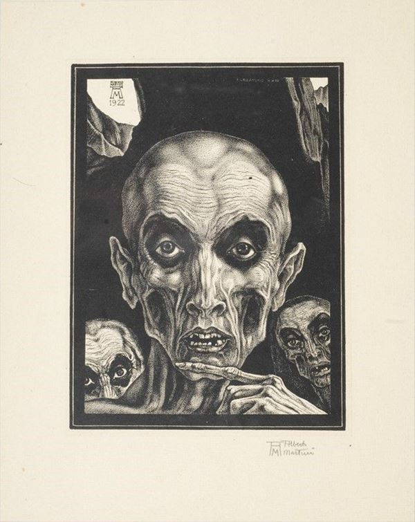 Alberto Martini - Forese - Purgatorio XXIV
