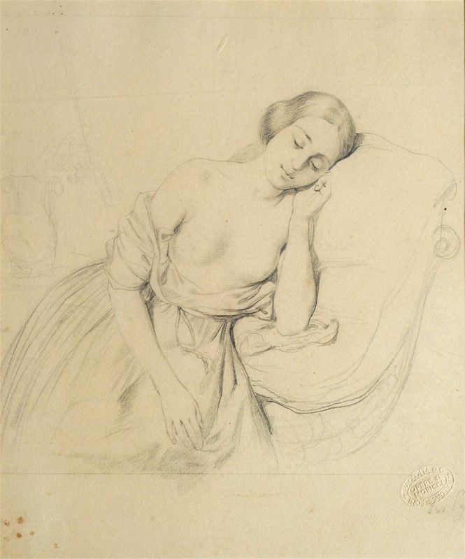 Giuseppe Moricci - Ritratto di Donna
