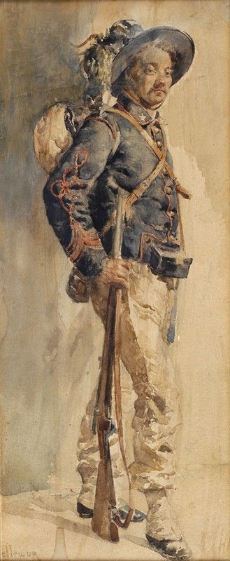Etienne Prosper Barne Bellecour - Bersagliere