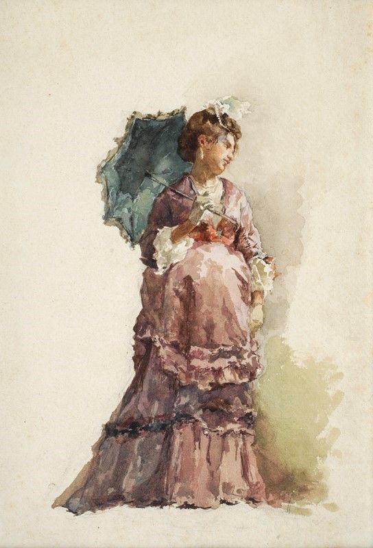 Etienne Prosper Barne Bellecour - Dama