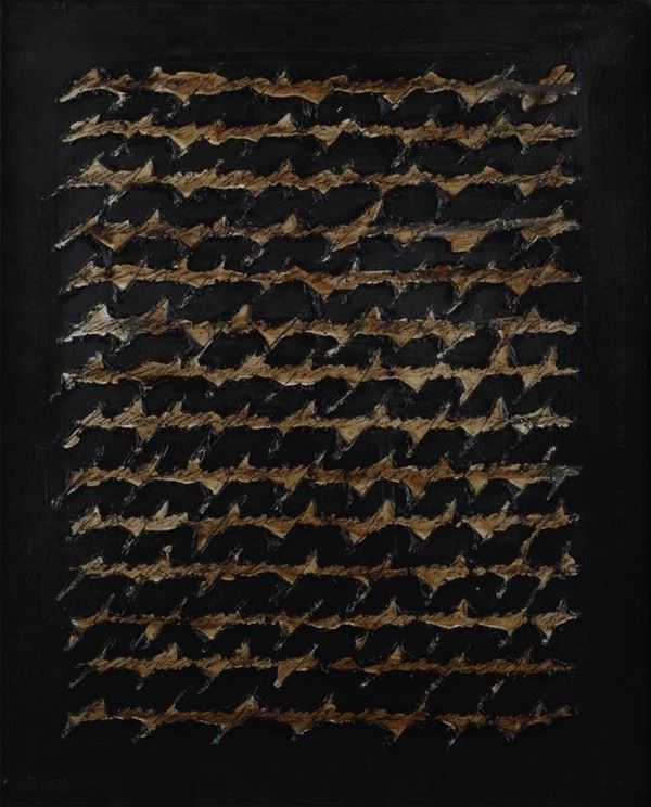 Alfredo Rapetti : Lettera prima dell'alba  (2013)  - Tecnica mista su tela - Asta Grafica ed Edizioni, Arte Moderna e Contemporanea - III - Galleria Pananti Casa d'Aste