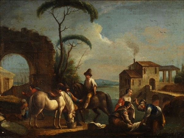 Giuseppe Zais,Attr. a Giuseppe Zais - Italianata