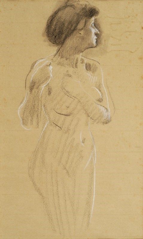 Adolf Hirémy Hirschl - Nudo di Donna