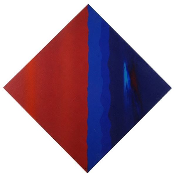 Ennio Finzi : Il verso del colore  (1988)  - Olio su tela - Auction Arte Moderna e Contemporanea - III - Galleria Pananti Casa d'Aste
