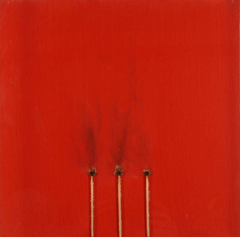 Bernard Aubertin - Dessin De Feu