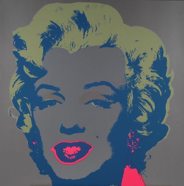 Andy Warhol (After) : Marilyn Monroe  - Serigrafia a colori su carta - Auction Arte Moderna e Contemporanea - III - Galleria Pananti Casa d'Aste