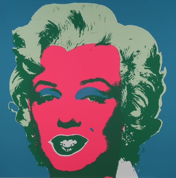 Andy Warhol (After) : Marilyn Monroe  - Serigrafia a colori su carta - Asta GRAFICA ED EDIZIONI - Galleria Pananti Casa d'Aste