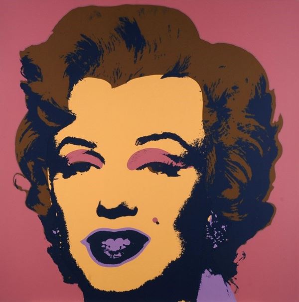 Andy Warhol (After) : Marilyn Monroe  - Serigrafia a colori su carta - Asta GRAFICA ED EDIZIONI - Galleria Pananti Casa d'Aste
