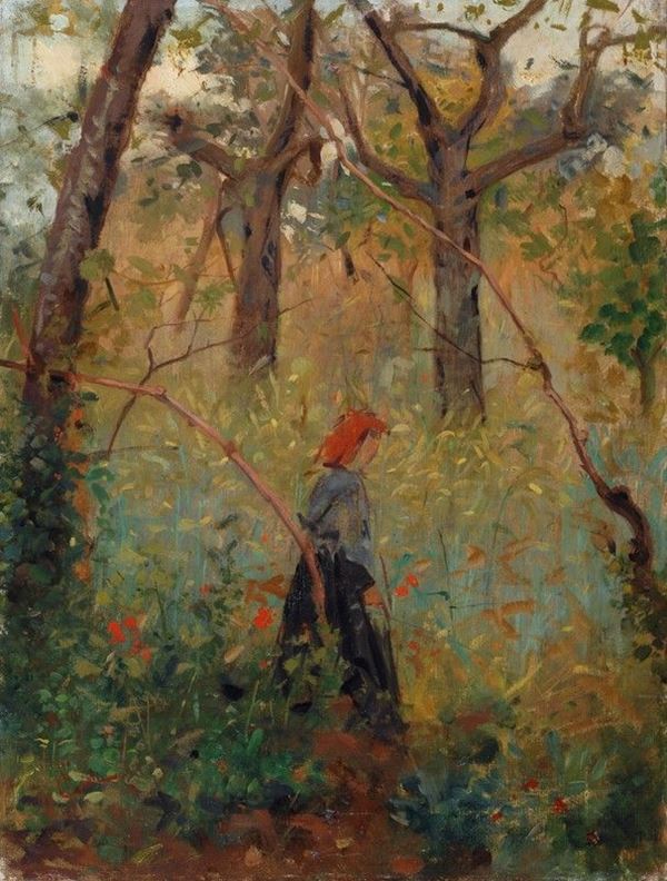 Francesco Gioli - Figura nel bosco