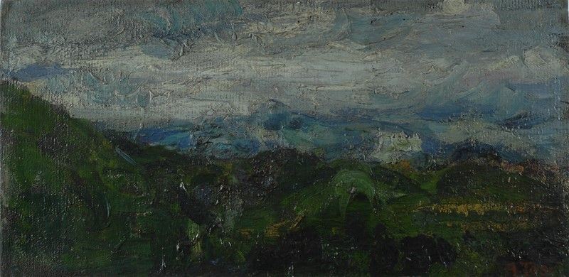Arturo Tosi - Paesaggio Montano