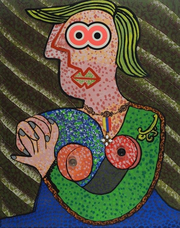 Enrico Baj - Matilde di Canossa