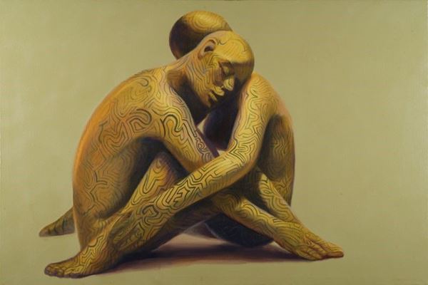Rabarama : Ri-flesso  (2001)  - Olio su tela - Auction Arte Moderna e Contemporanea - III - Galleria Pananti Casa d'Aste