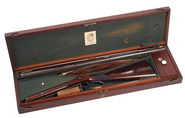 A hunting flintlock carbine                         