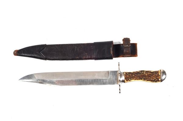 A Bowie knife                                                      