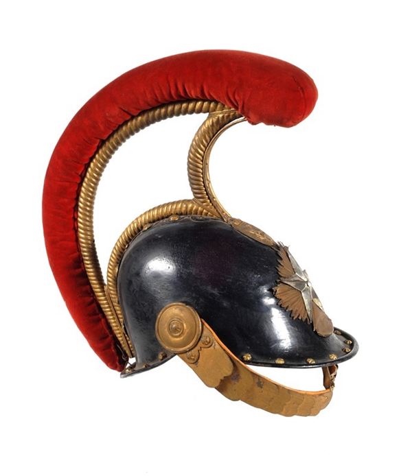 A cuirassier's helmet                                                    