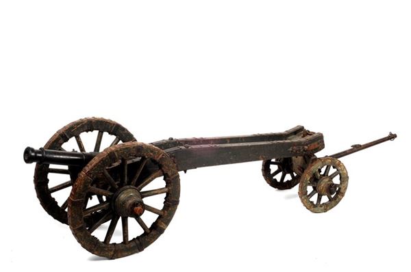 An artillery model                                     