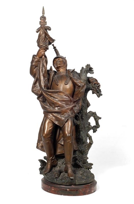 A sculpture                                                                                  (Francia, 1870 ca. - France, circa 1870                                 )  - Auction Armi antiche e Militaria - Galleria Pananti Casa d'Aste