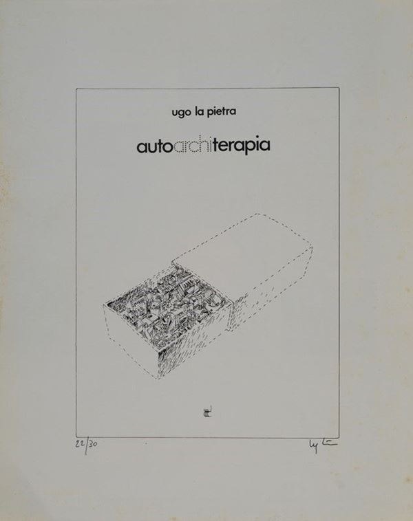 Ugo La Pietra : Autoarchiterapia  (1975)  - Asta GRAFICA ED EDIZIONI - Galleria Pananti Casa d'Aste
