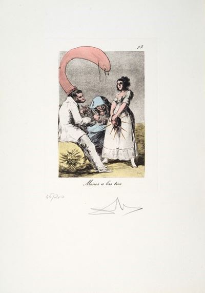 Le Caprices De Goya, Menos a Las Tres