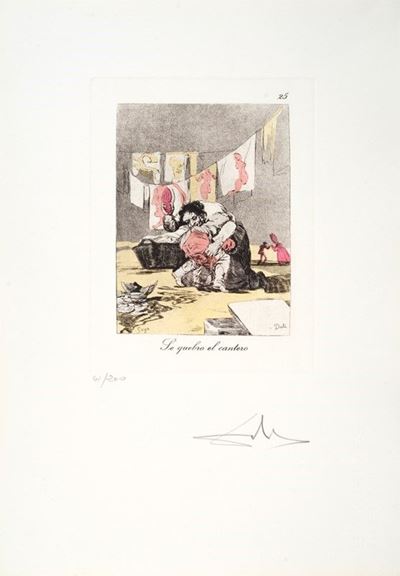 Le Caprices De Goya, se Quebro El Cantero