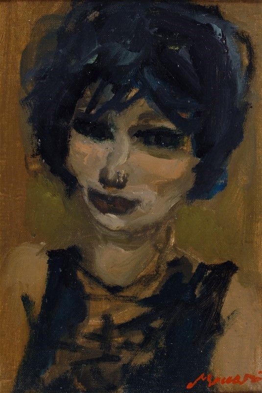 Mino Maccari : Volto  - Auction Arte Moderna e Contemporanea - III - Galleria Pananti Casa d'Aste