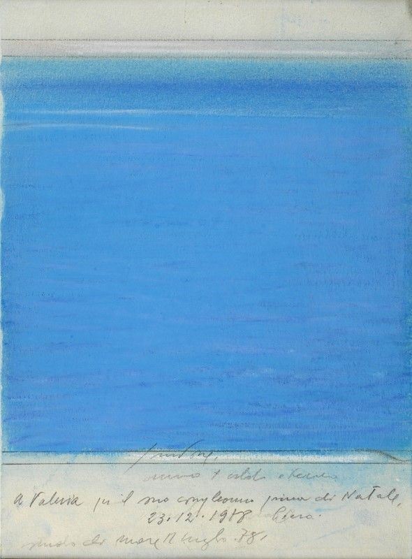 Piero Guccione - Studio di mare