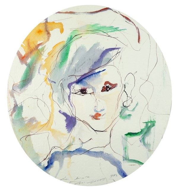 Ernesto Treccani : Volto  - Auction Arte Moderna e Contemporanea - III - Galleria Pananti Casa d'Aste