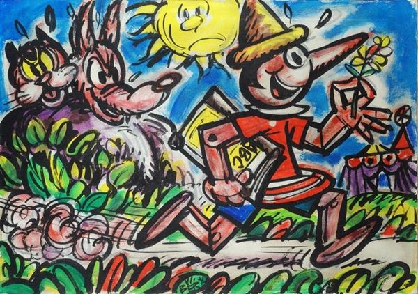 Vinicio Berti - Omaggio a Pinocchio