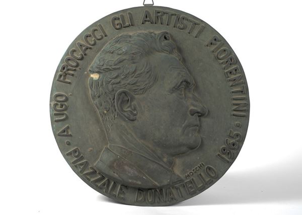 Mario Moschi : Profile of Ugo Procacci  - Auction MODERN  ART - TUSCANY AUTHORS - Galleria Pananti Casa d'Aste