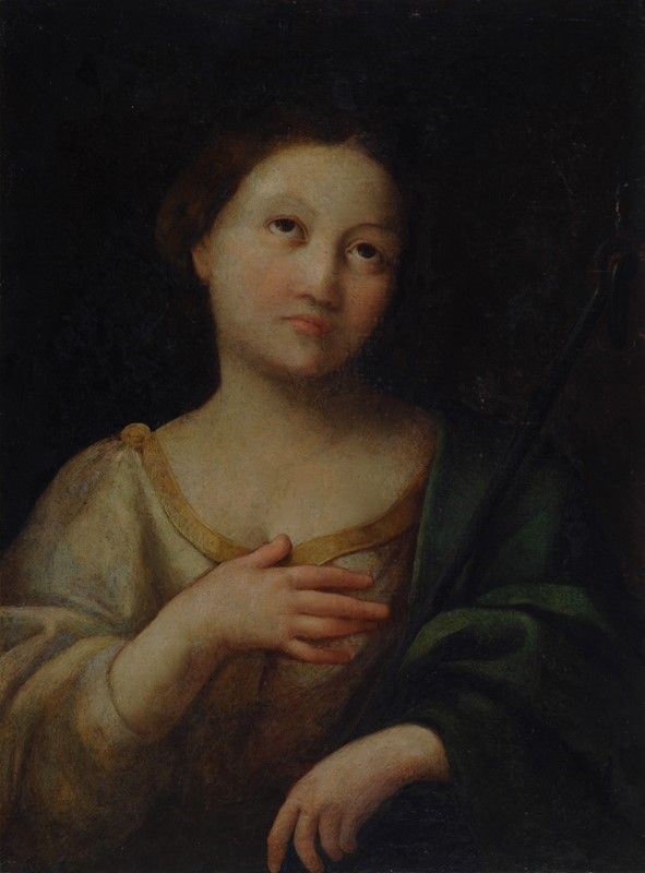 Scuola Emiliana, XVI sec. - Santa