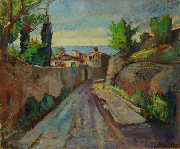Ulvi Liegi - Scorcio nei dintorni di Firenze