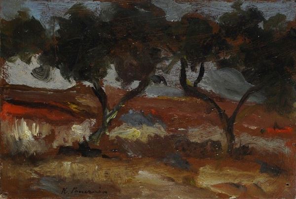 Ruggero Panerai : Alberi  - Auction AUTORI DEL XIX E XX SEC, ARTE MODERNA E CONTEMPORANEA - Galleria Pananti Casa d'Aste