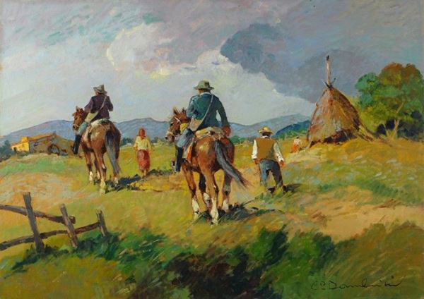 Carlo Domenici - Butteri