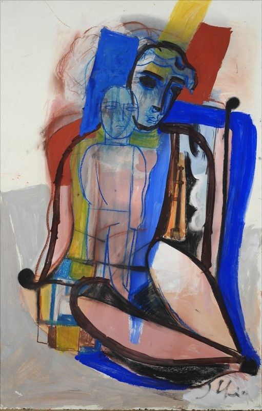 Sandro Chia : Senza titolo  - Auction Arte Moderna e Contemporanea - III - Galleria Pananti Casa d'Aste