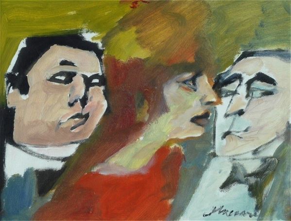 Mino Maccari : Volti  - Auction Arte Moderna e Contemporanea - III - Galleria Pananti Casa d'Aste